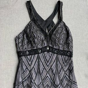 ✨Sue Wang 💥black evening dress